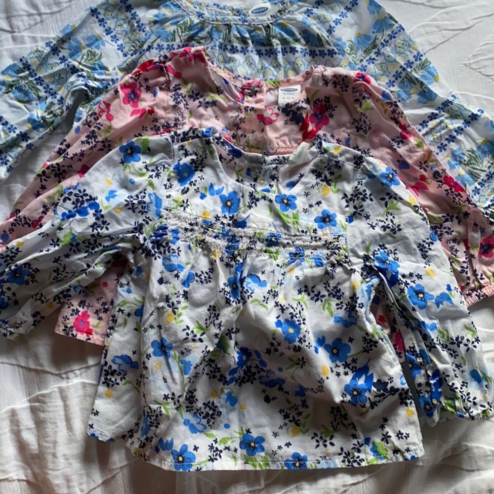 3 for $15 baby tops.